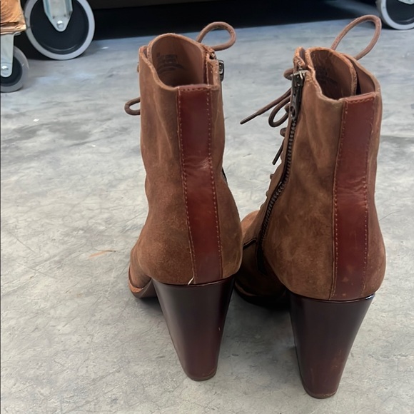 Kork-Ease Elfa Suede Granny Ankle Boot Witchy Sz 8 Steampunk Witchy Cottagecore - Picture 8 of 13